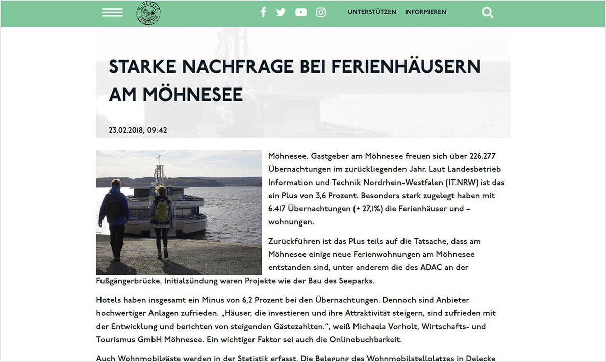 Ansicht - Nachrichten Detailseite