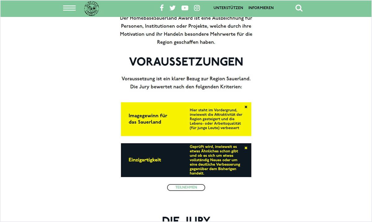 Ansicht - Award Informationen
