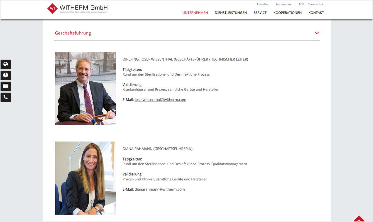 Ansicht - Team // Ansprechpartner
