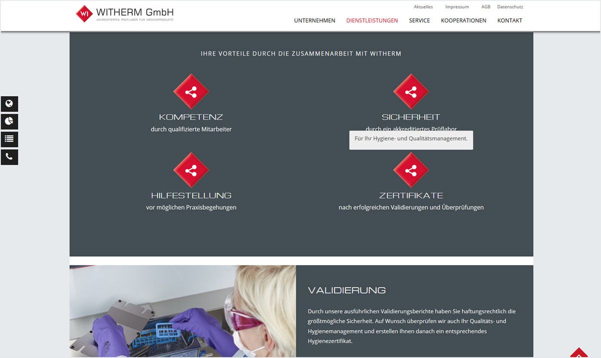 Ansicht - Validierung